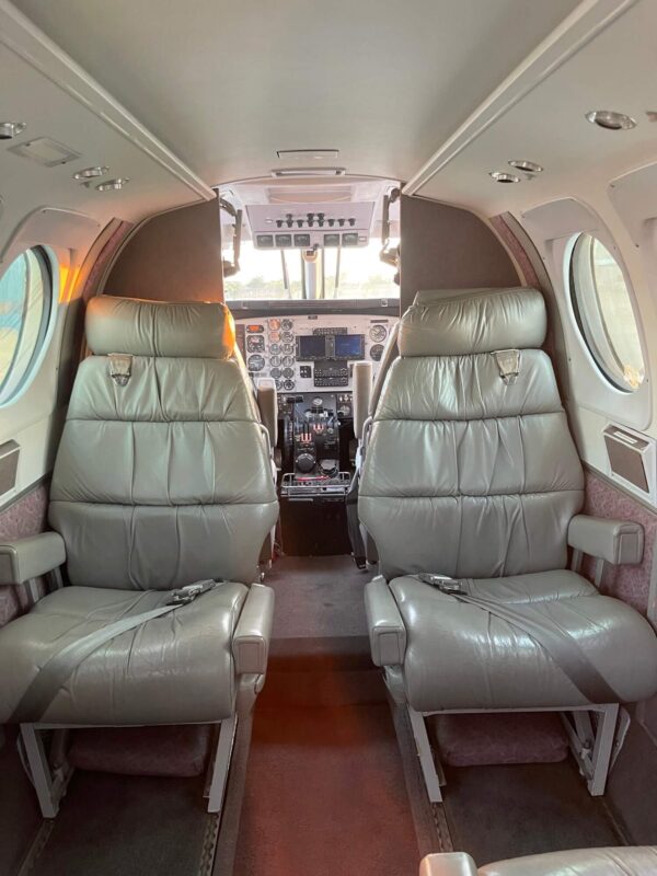 King Air C90 Backseat 2