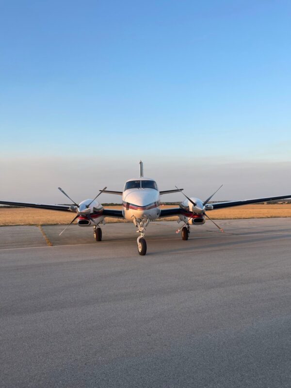 King Air C90 Outside